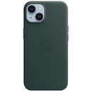 Leather MagSafe pentru iPhone 14 Forest Green