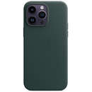 Leather MagSafe pentru iPhone 14 Pro Max Forest Green