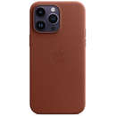 Leather MagSafe pentru iPhone 14 Pro Max Umber
