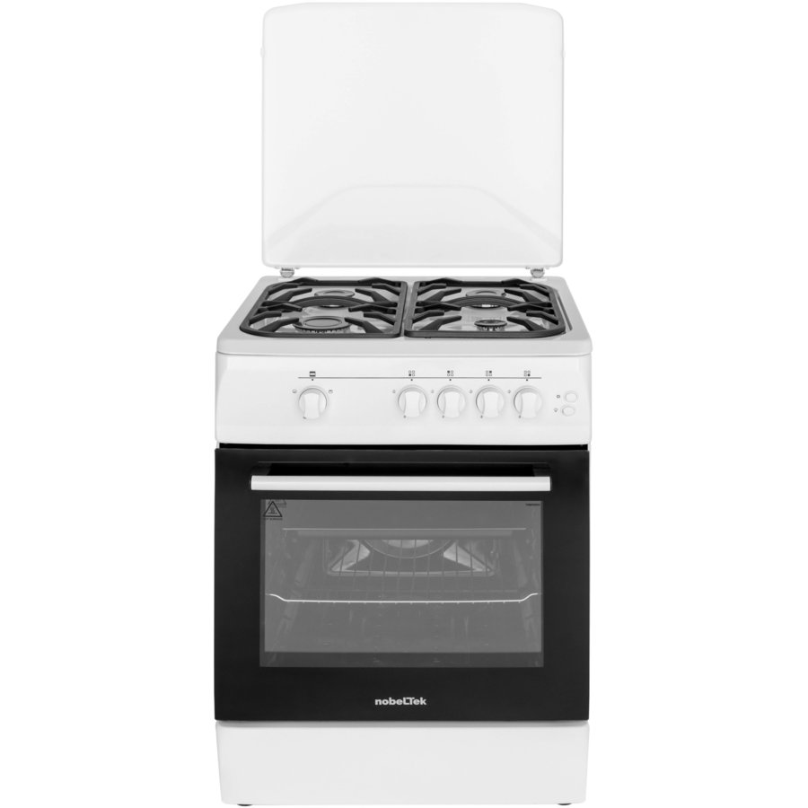 Aragaz NobelTek Cooking Gaz 4 Arzatoare White