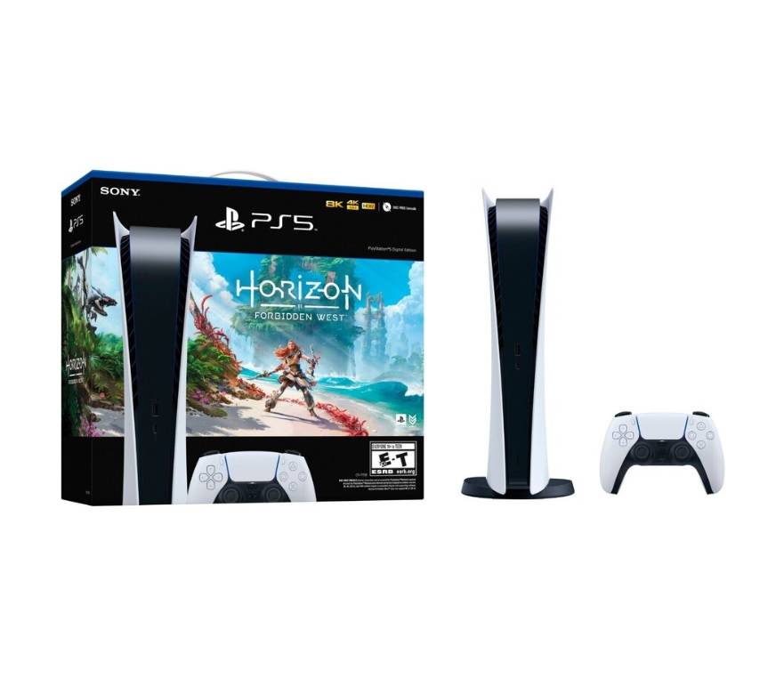 Sony Consola Gaming Playstation 5 Digital Edition Horizon Forbidden West