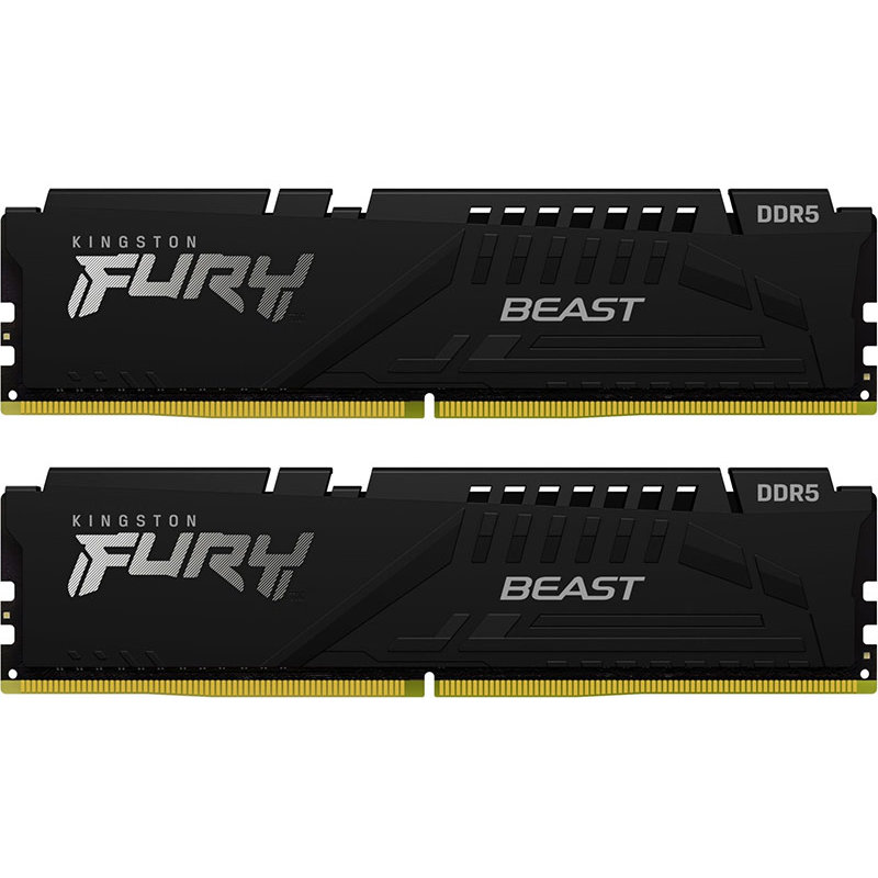 Memorie Fury Beast EX Black 32GB (2x16GB) DDR5 5200MHz CL36 Dual Channel Kit