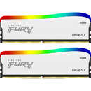 FURY Beast RGB Special Edition White 16GB (2x8GB) DDR4 3200MHz CL16 Dual Channel Kit