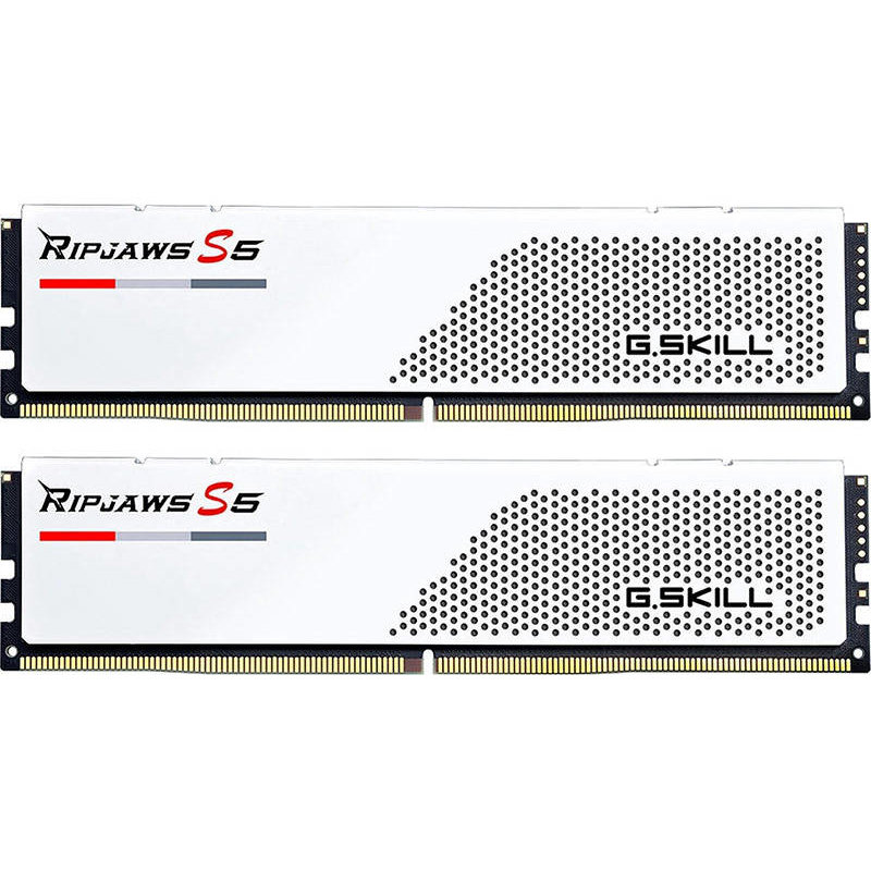 Memorie Ripjaws S5 White 64GB (2x32GB) DDR5 5600MHz CL36 Dual Channel Kit