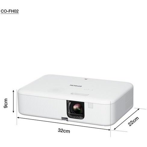 Videoproiector Epson CO-FH02 Projector 3LCD 1080p 3000 lumeni Android TV Alb — imaginea 2