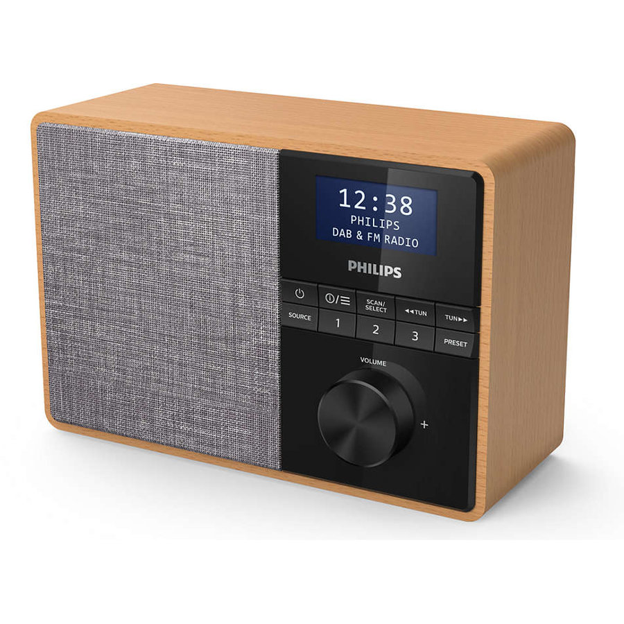 Radio Portabil Philips TAR5505/10 Wood — imaginea 2