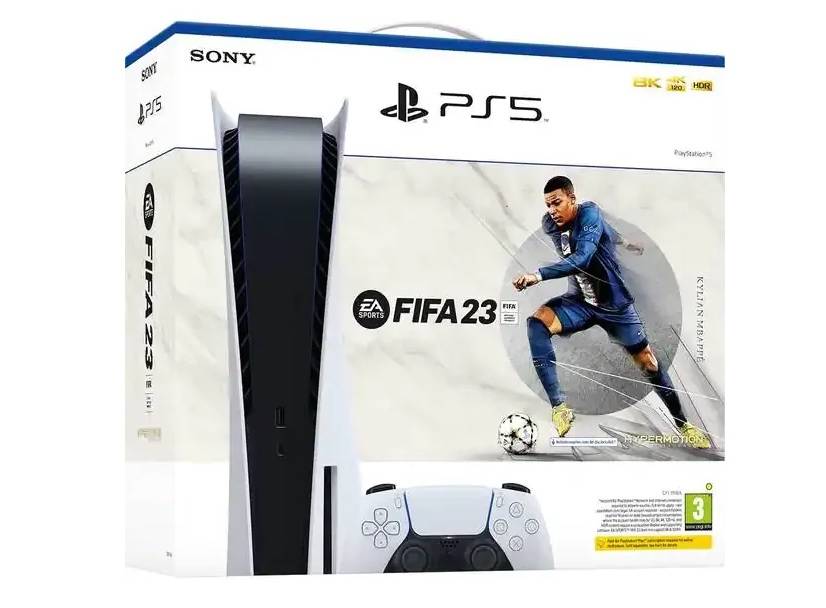 Sony Consola PlayStation 5 PS5 825GB + joc FIFA 23