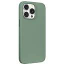 Nature Series Silicone Magnetic pentru iPhone 14 Pro Max Light Green