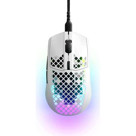 Mouse Gaming SteelSeries Onyx Aerox 3 Snow Editie 2022