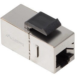 Modul RJ45 FTP Cat 6 Black Silver