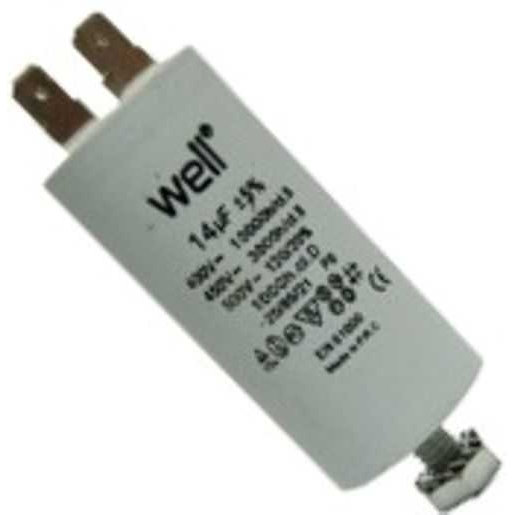 Condensator Pornire Motor 400V 14uF White