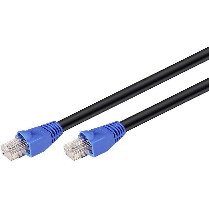 Patchcord U/UTP Cat 6 15m Black