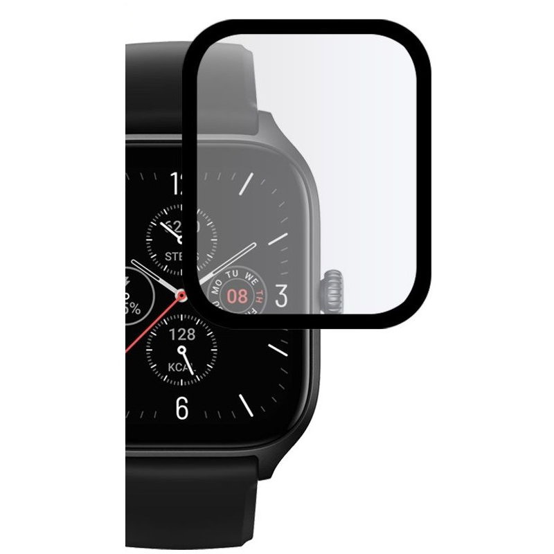 Accesoriu smartwatch Folie protectie HOFI Hybrid Glass 0.3mm 7H compatibila cu Xiaomi Amazfit GTS 4 Black