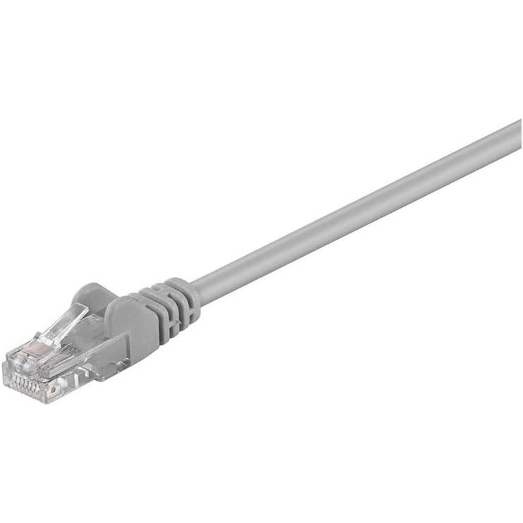 Patchcord U/UTP Cat 5E 15m Grey