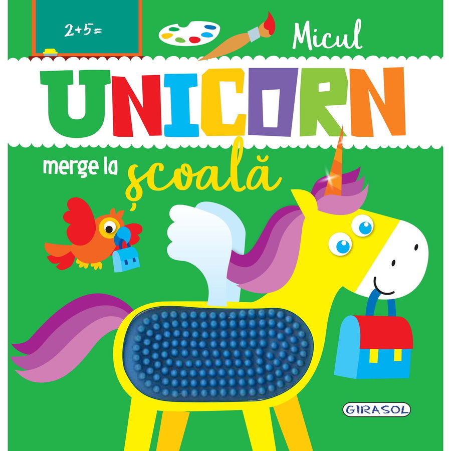 Jucarie Educativa Micul unicorn merge la scoala