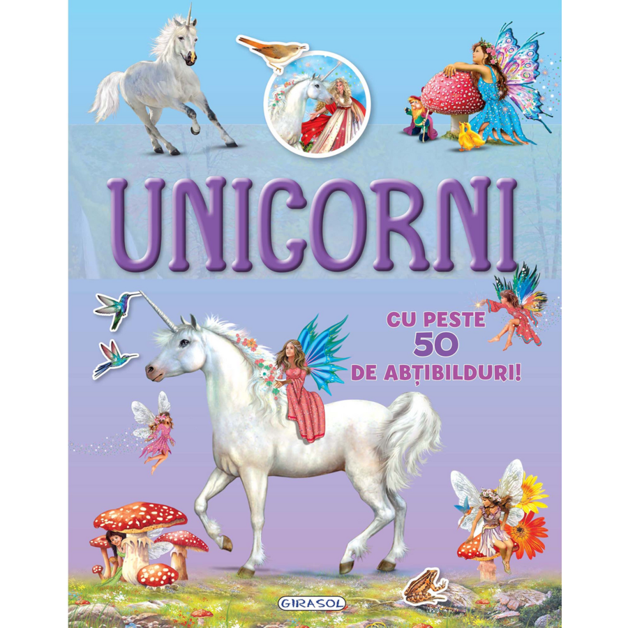 Jucarie Educativa Mai cauta si lipeste Unicorni