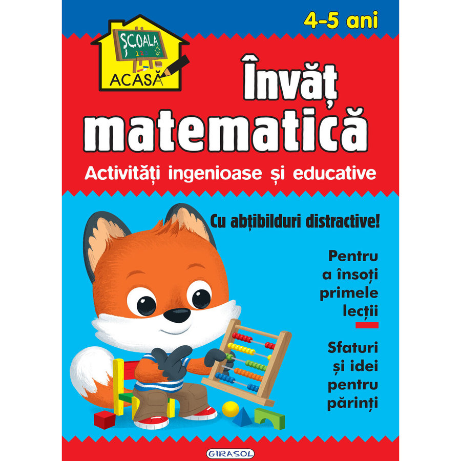 Jucarie Educativa Scoala acasa Invat matematica