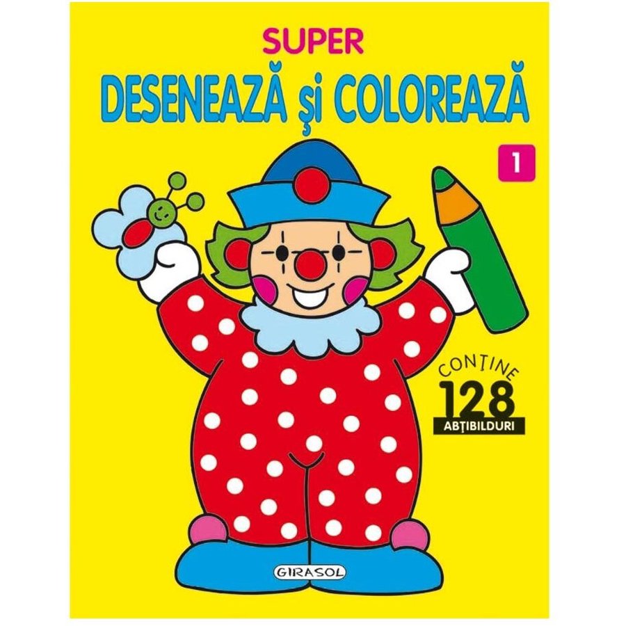 Jucarie Educativa Super deseneaza si coloreaza
