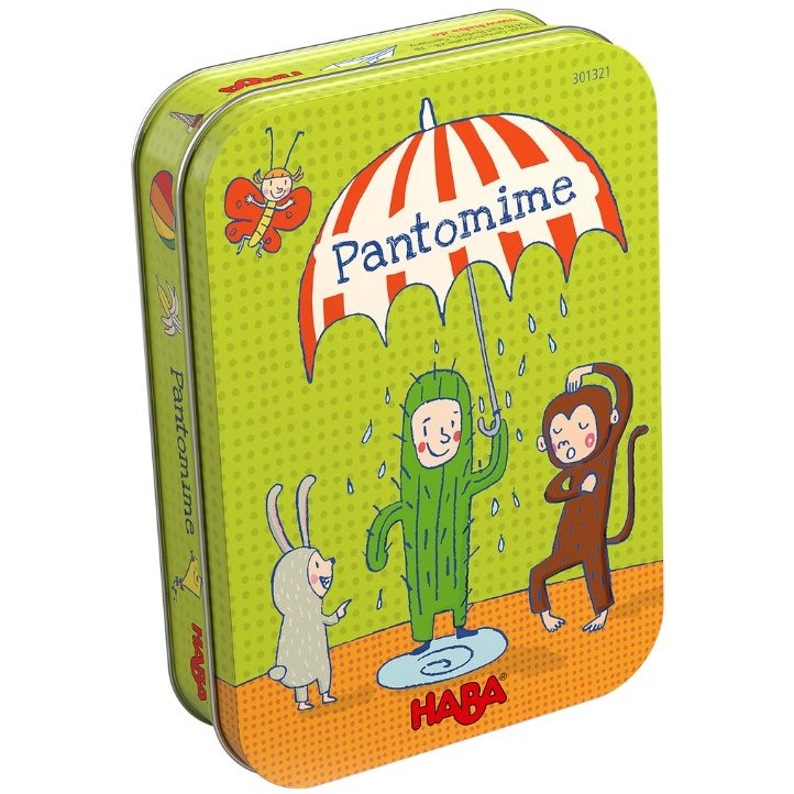 Joc Educativ de Mimat cu Carti Pantomime