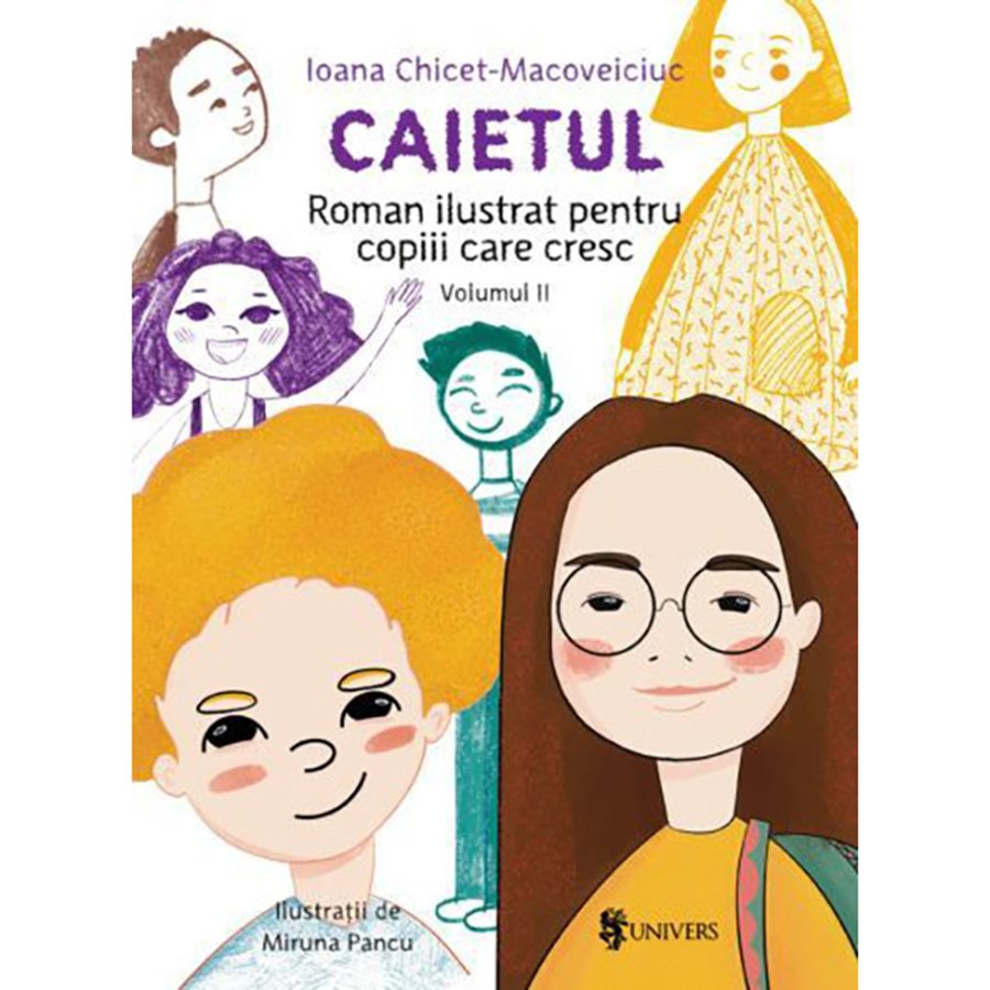 Jucarie Educativa Caietul roman ilustrat pentru copiii care cresc mari volumul II