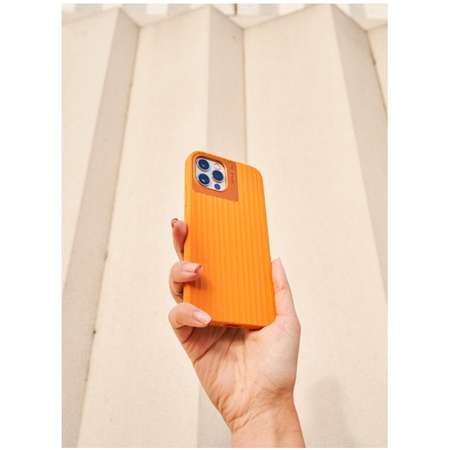 Husa Nudient Bold Orange pentru Apple iPhone 14