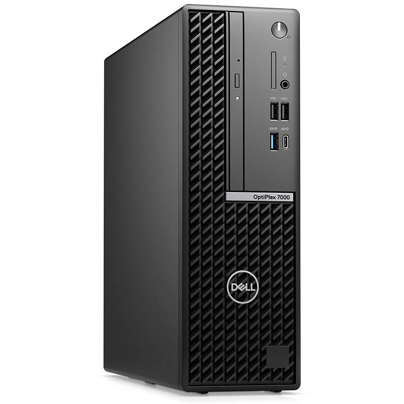 Sistem desktop OptiPlex 7000 SFF Intel Core i7-12700 16GB DDR4 512GB SSD Linux 3Yr ProS Black