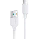 S-UM018A9, USB/Micro-USB, 2.4A, 25cm, Alb
