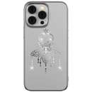 Summer Series Protective cu Cristale Swarovski pentru iPhone 14 Pro Silver