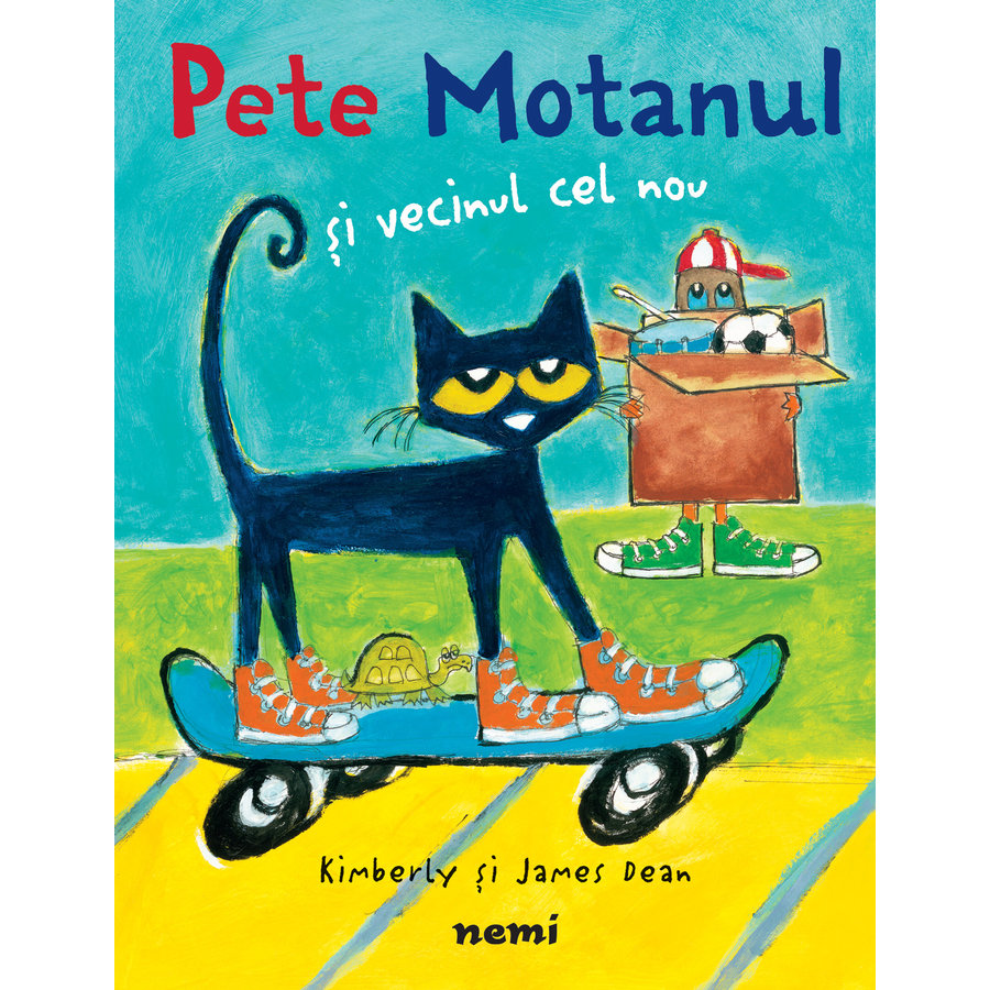 Jucarie Educativa Pete Motanul si vecinul cel nou