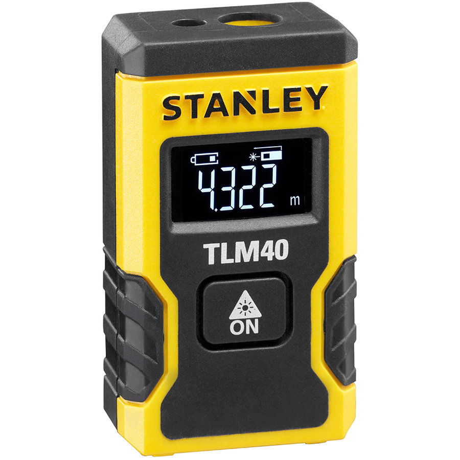 Telemetru Stanley Laser de Buzunar 12m Tip Breloc