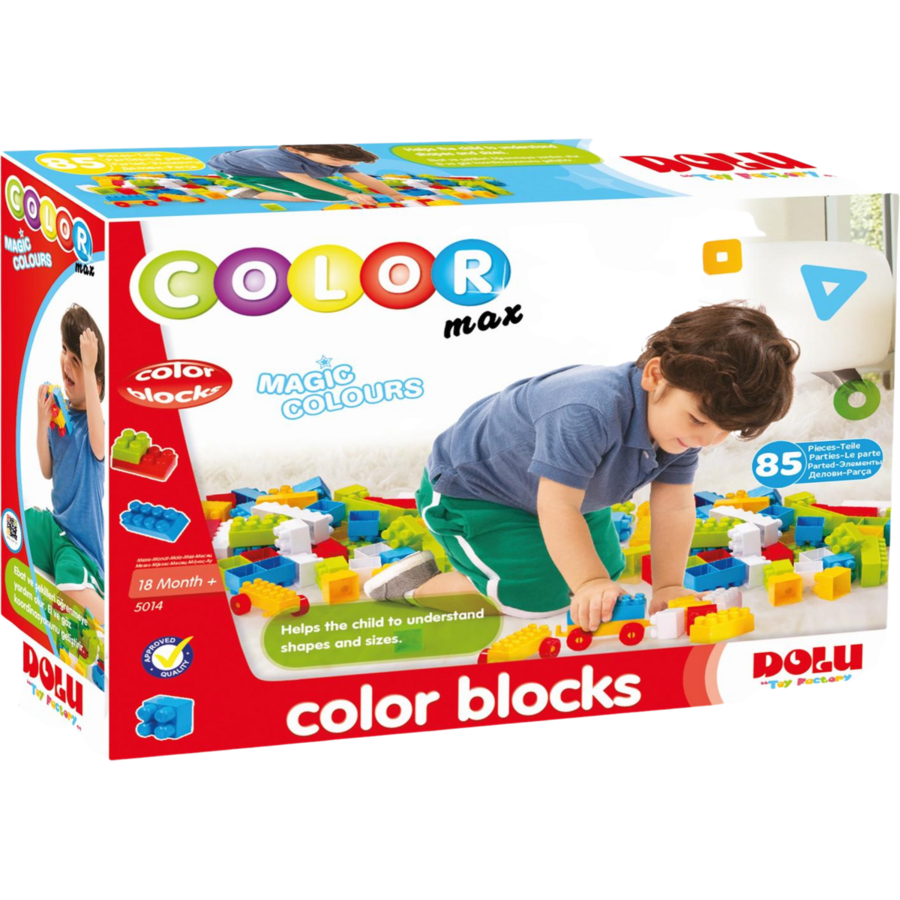 Set de Constructie Cuburi colorate de construit