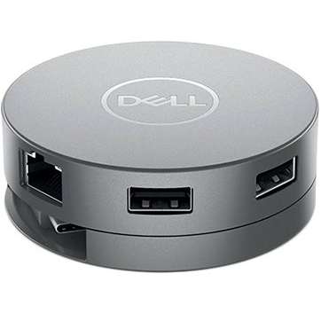 Hub USB-C Multiport Mobil Dell 7-in-1 DA310 Gri