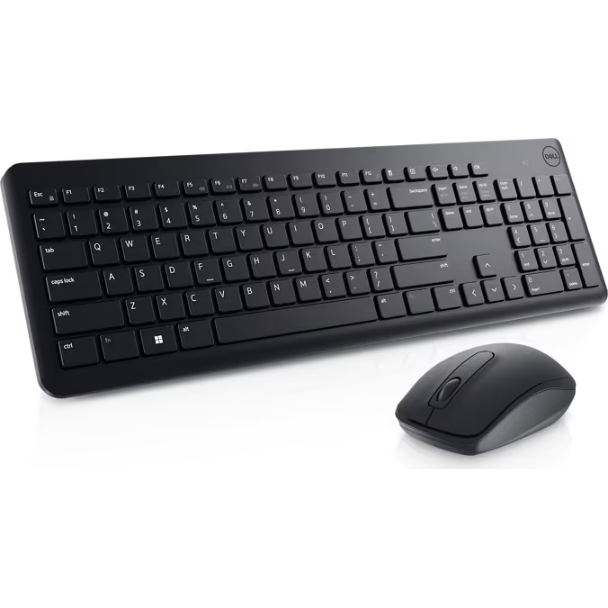 Kit Wireles Tastatura si Mouse KM3322W  US International QWERTY Negru