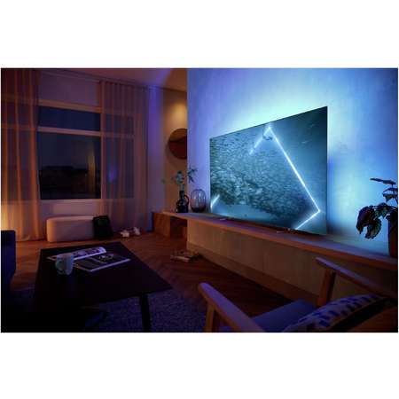 Televizor Philips OLED Smart TV 65OLED707 165cm 65inch Ultra HD 4K Silver