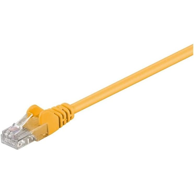 Patchcord U/UTP Cat 5E 15m Yellow