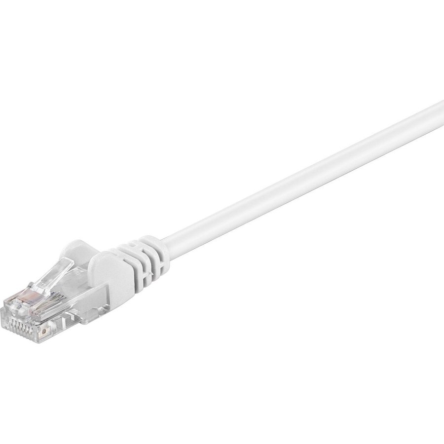 Patchcord Goobay U/UTP Cat 5E 3m White
