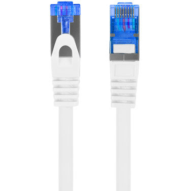 Patchcord S/FTP Cat 6A 15m White