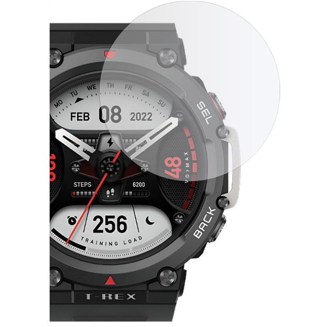 Accesoriu smartwatch Tempered Glass 0.3mm 9H compatibila cu Xiaomi Amazfit T-Rex 2