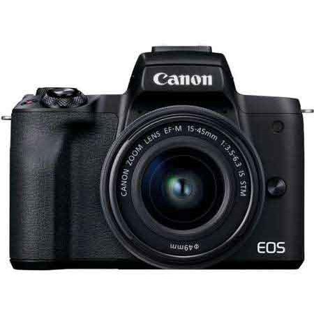 Camera foto Mirrorless + Obiectiv EF-M EOS M50 Mark II 24.1 MP Black