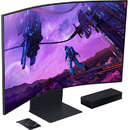 Monitor LED Gaming Curbat Samsung Odyssey Ark S55BG970NUX 54.9 inch UHD VA 165Hz Black