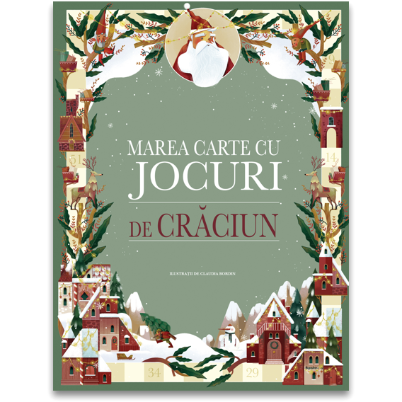 Jucarie Educativa Marea carte cu jocuri de Craciun