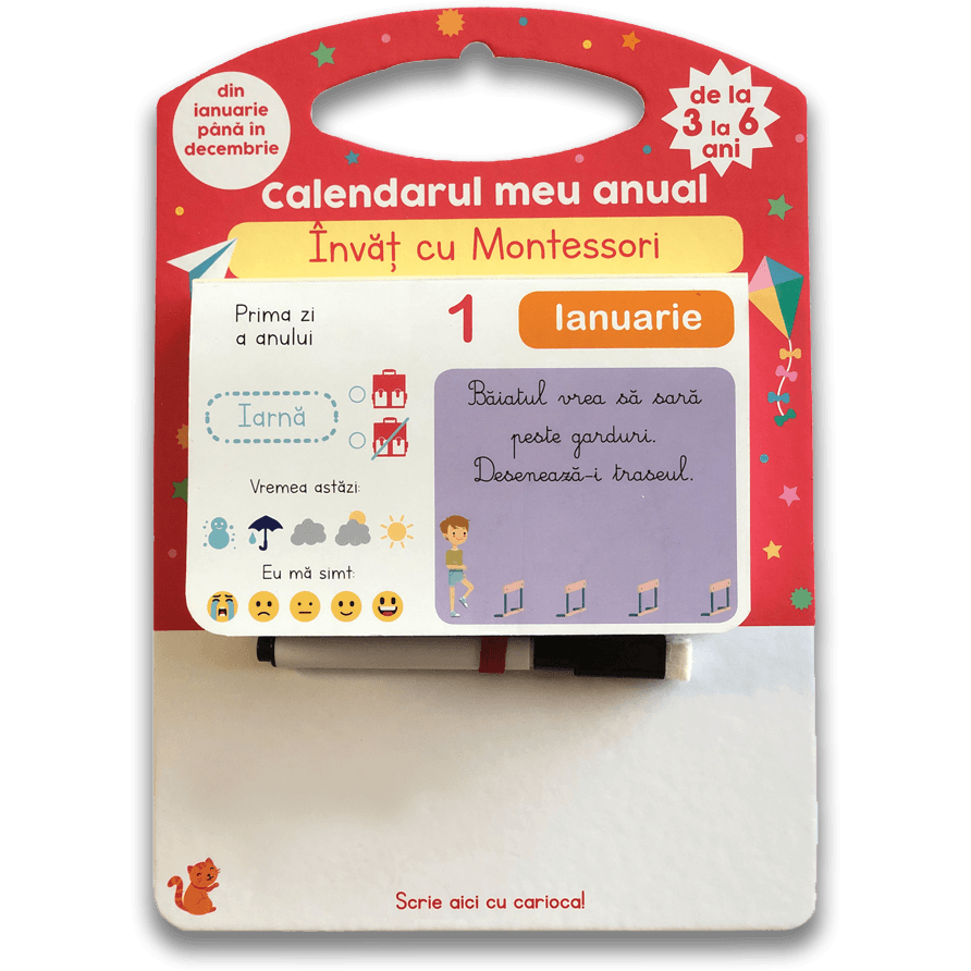 Jucarie Educativa Calendarul meu anual