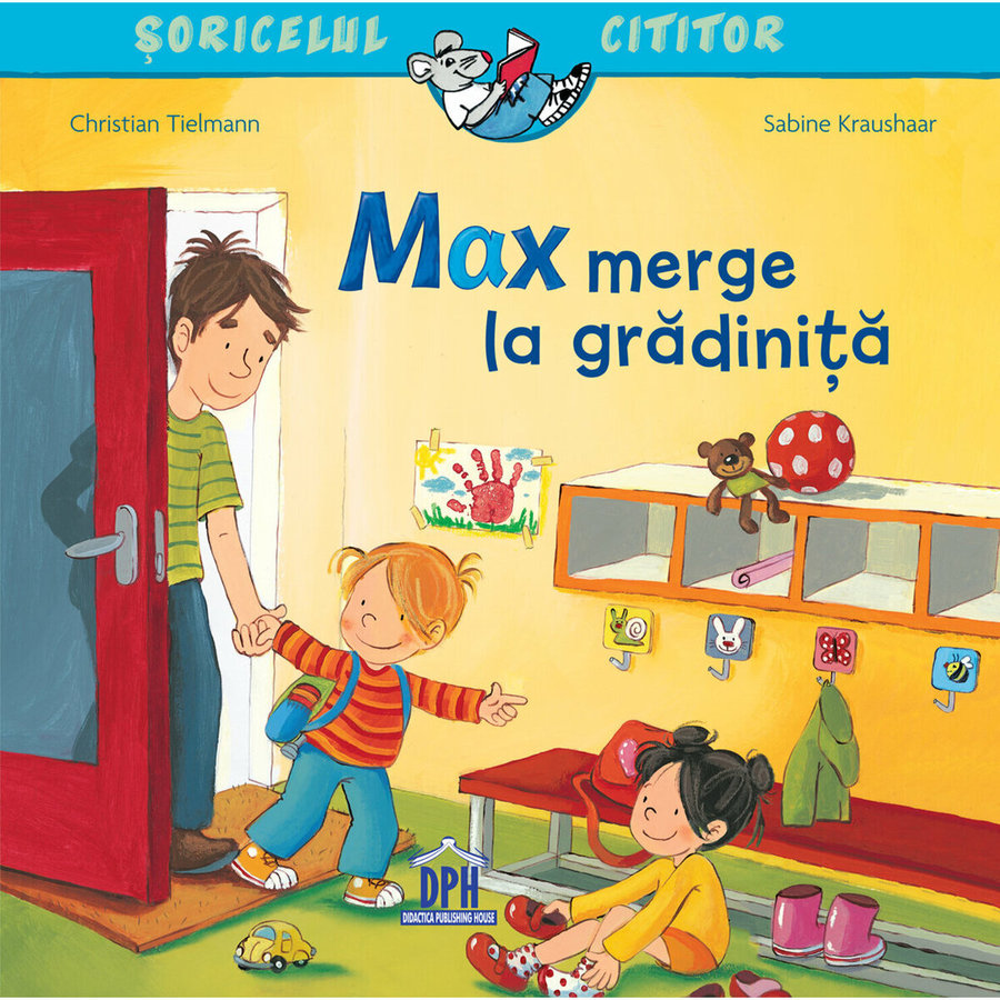 Jucarie Educativa Soricelul cititor Max merge la gradinita