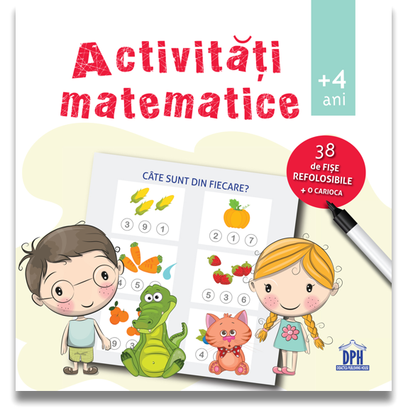 Jucarie Educativa Activitati matematice pentru prescolari