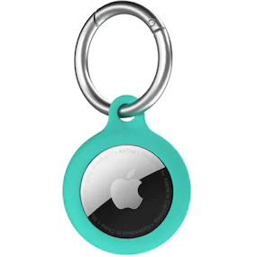 Husa Silicone Key Clip AirTag Mint