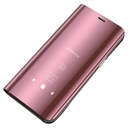 Husa OEM Clear View pentru Huawei P Smart 2020 Pink