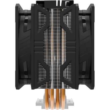 Cooler CPU Cooler Master Hyper 212 LED Turbo Ventilatoare Dual SickleFlow ARGB 120mm 62CFM Negru