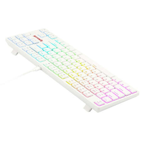 Tastatura gaming Redragon Anubis RGB White Mechanical Brown Switch