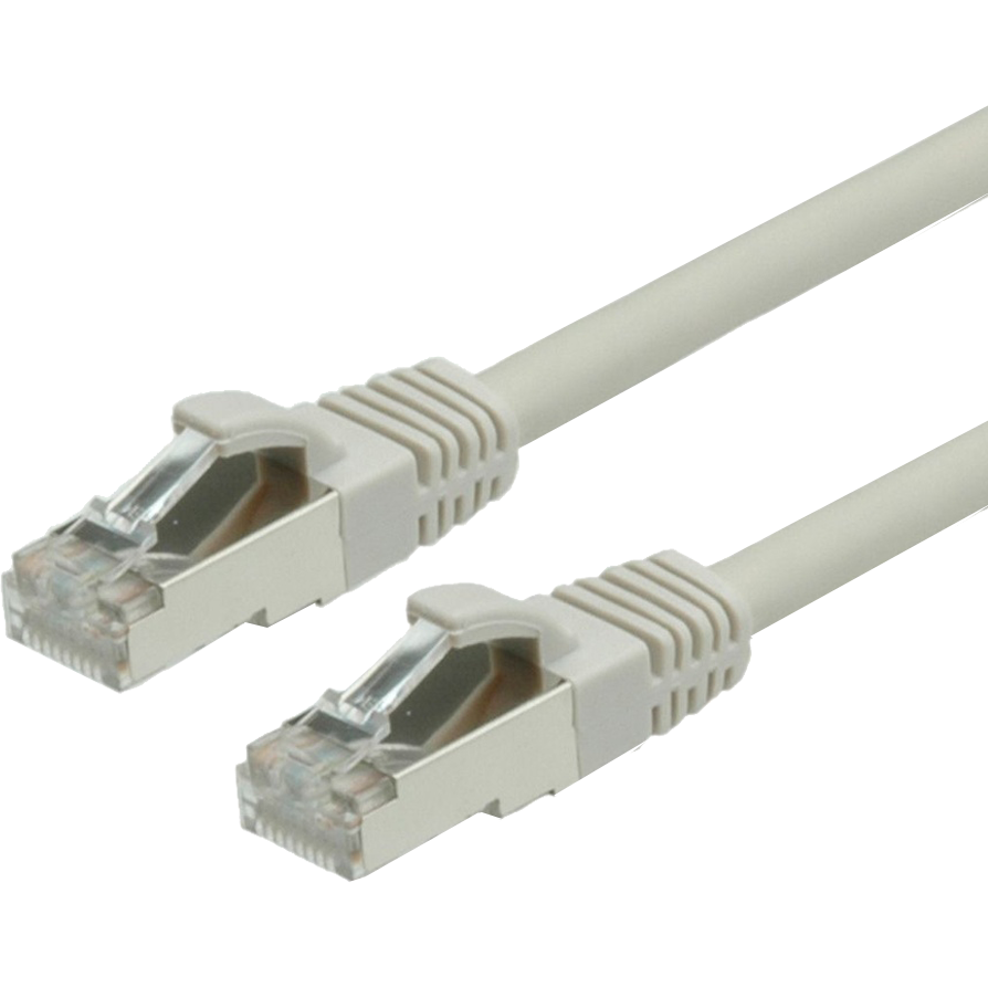 Patchcord SFTP Cat6 1m Grey