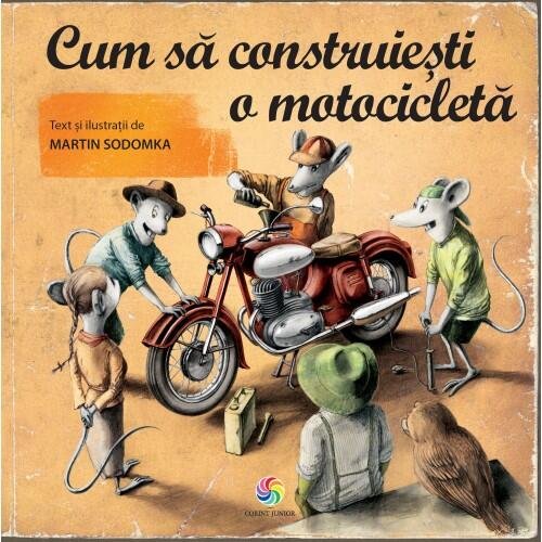 Jucarie Educativa Cum sa construiesti o motocicleta